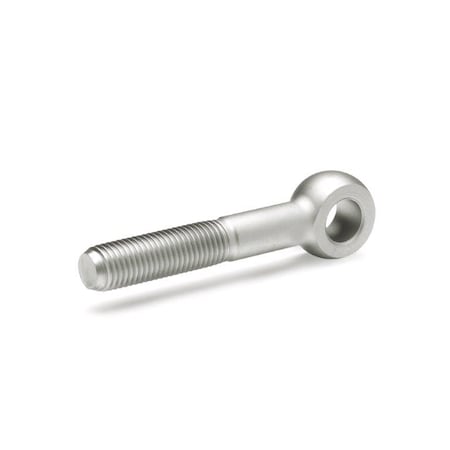 J.W. Winco Swing Bolt, Stainless Steel, Matte Shot-Blasted, M8 Thrd Sz, 32 mm Thrd Lg 8N50P10
